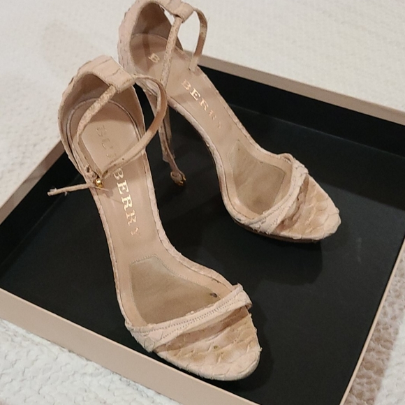 Burberry Python Platform Sandal - Picture 3 of 11